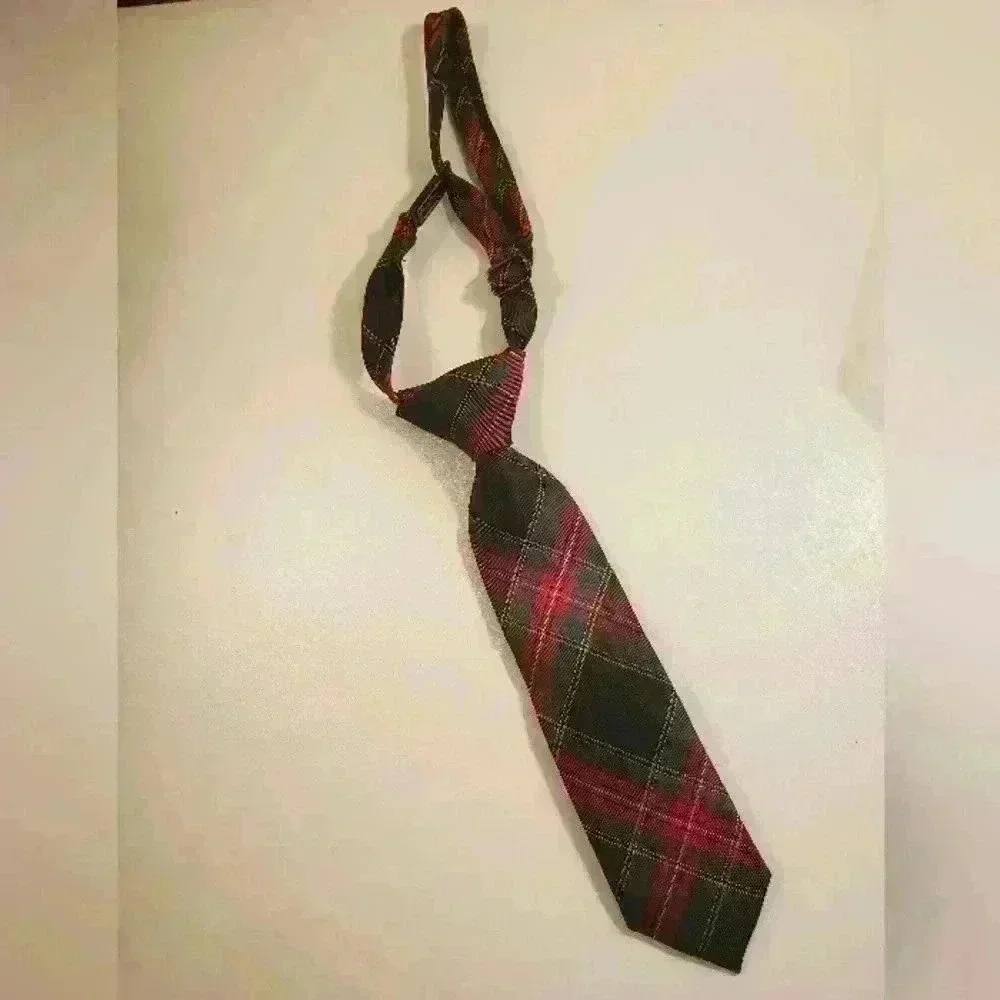 Infant Plaid tie